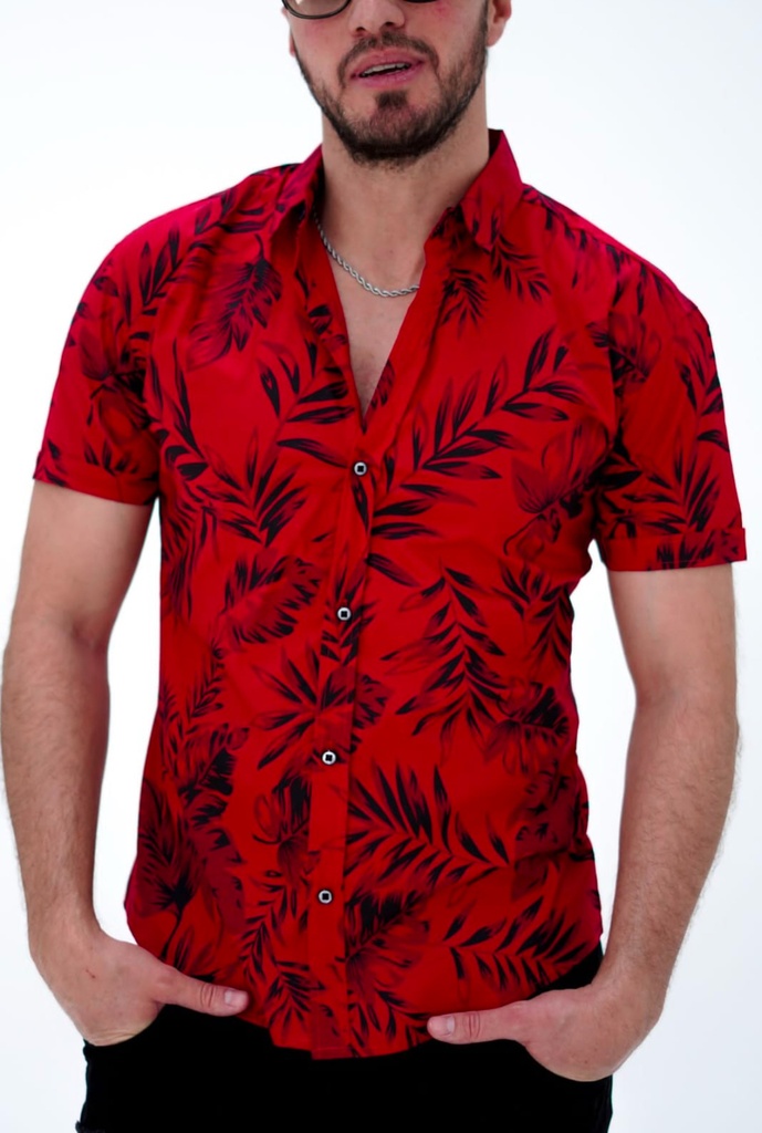 Camisa Floreada Alicrada