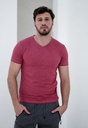 Remera lisa escote en V