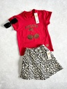 Short pollera cargo Animal Print