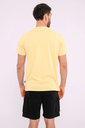 Remera estampada Mostaza